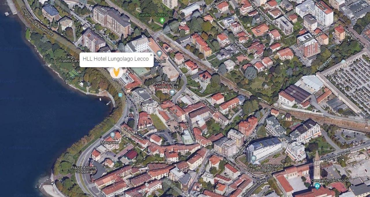 Hll Hotel Lungolago Lecco-Como Lake Exterior photo